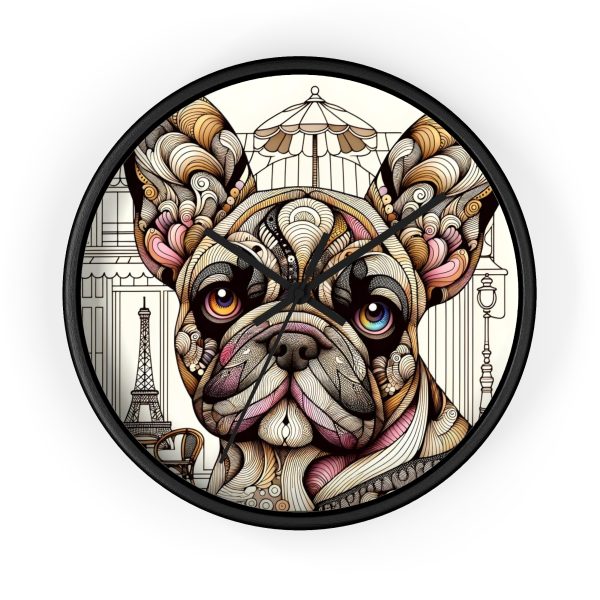 French Bulldog, Wall Clock - Image 2