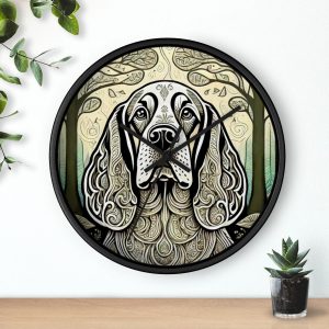Cocker Spaniel #3, Wall Clock