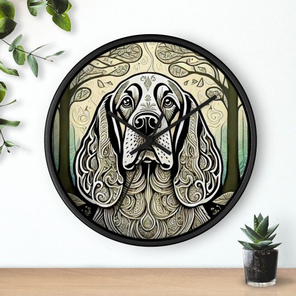 Cocker Spaniel #3, Wall Clock