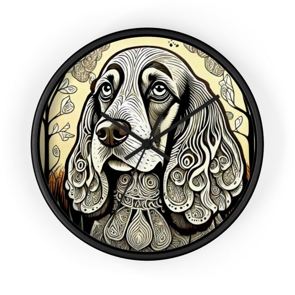 Cocker Spaniel #4, Wall Clock - Image 2