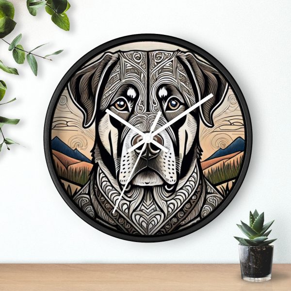 Rottweiler #2, Wall Clock - Image 6