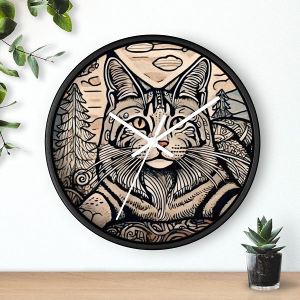 Maine Coon, Wall Clock - Image 6