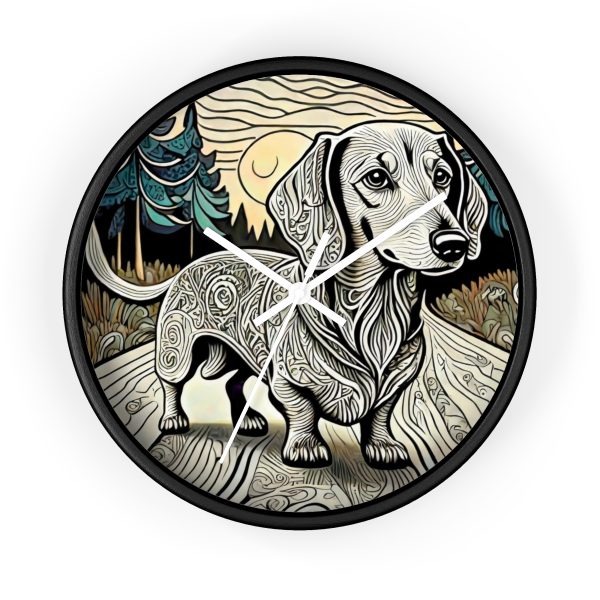 Dachshund, Wall Clock - Image 4