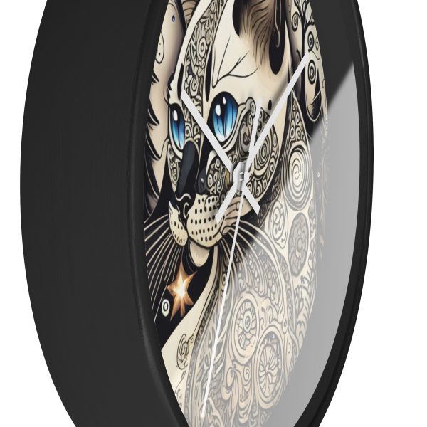 Siamese #2, Wall Clock - Image 5
