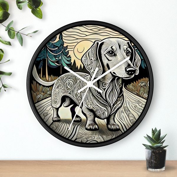 Dachshund, Wall Clock - Image 6