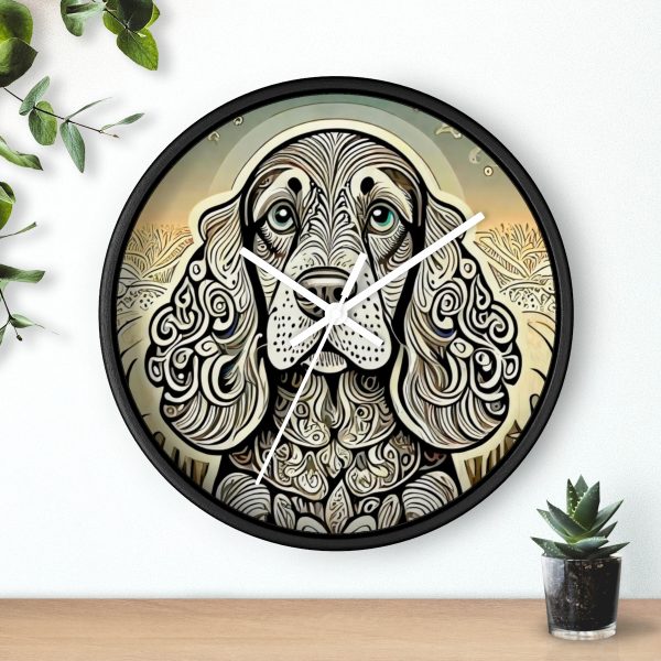 Cocker Spaniel #5, Wall Clock - Image 6