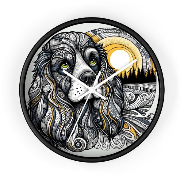 Cocker Spaniel #2, Wall Clock - Image 4