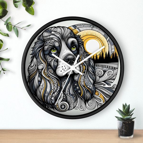 Cocker Spaniel #2, Wall Clock - Image 6