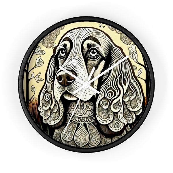 Cocker Spaniel #4, Wall Clock - Image 4
