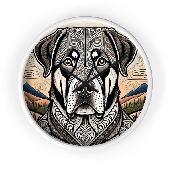 Rottweiler #2, Wall Clock - Image 7