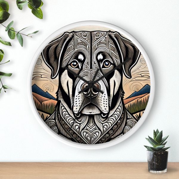 Rottweiler #2, Wall Clock - Image 9