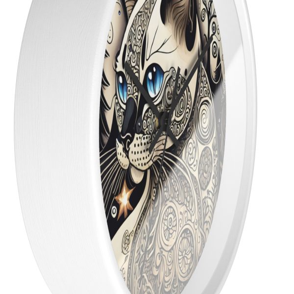Siamese #2, Wall Clock - Image 8