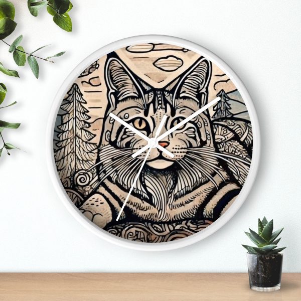 Maine Coon, Wall Clock - Image 12