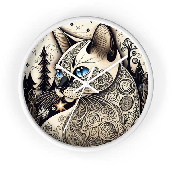 Siamese #2, Wall Clock - Image 10