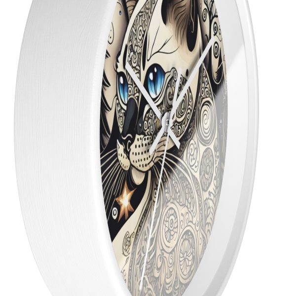 Siamese #2, Wall Clock - Image 11