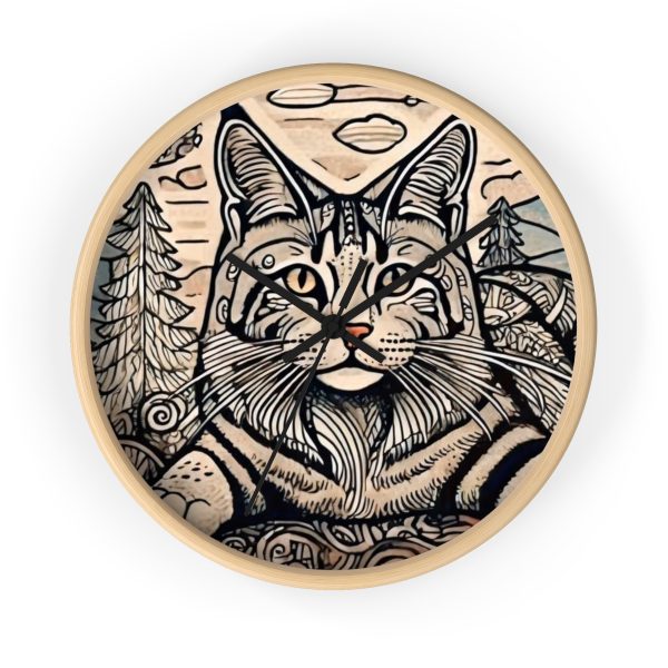Maine Coon, Wall Clock - Image 13