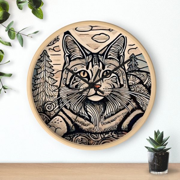 Maine Coon, Wall Clock - Image 15