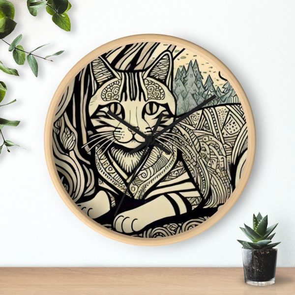 Tabby, Wall Clock - Image 15