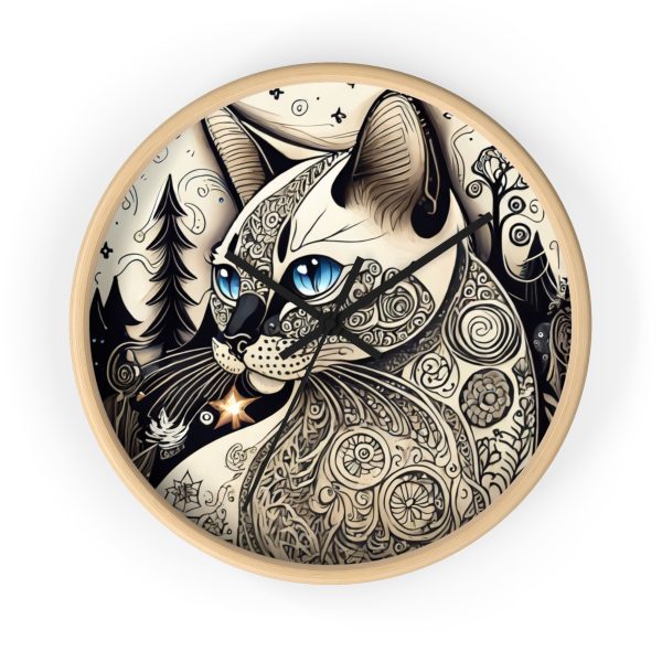 Siamese #2, Wall Clock - Image 13