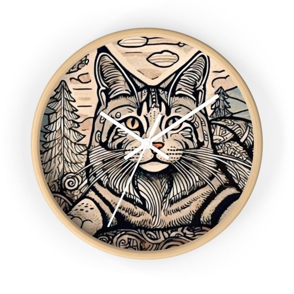 Maine Coon, Wall Clock - Image 16