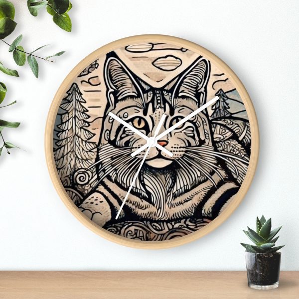 Maine Coon, Wall Clock - Image 18