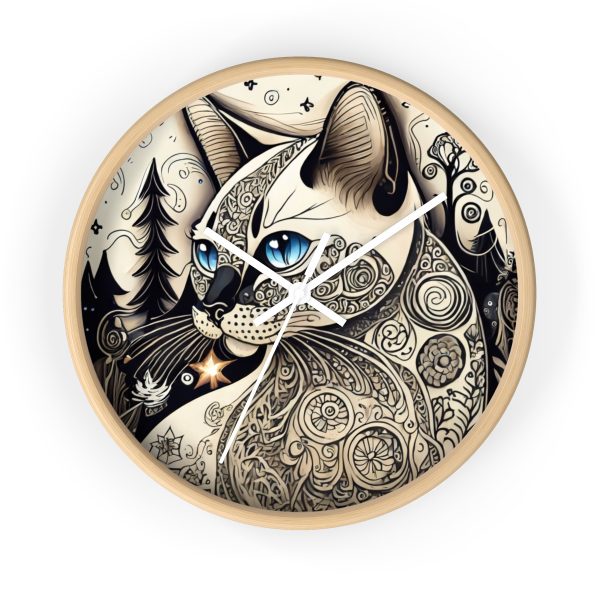 Siamese #2, Wall Clock - Image 16