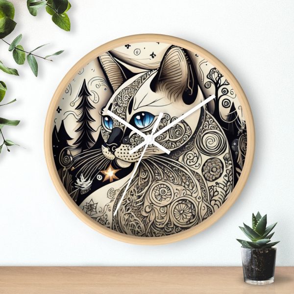Siamese #2, Wall Clock - Image 18