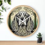 Cocker Spaniel #3, Wall Clock