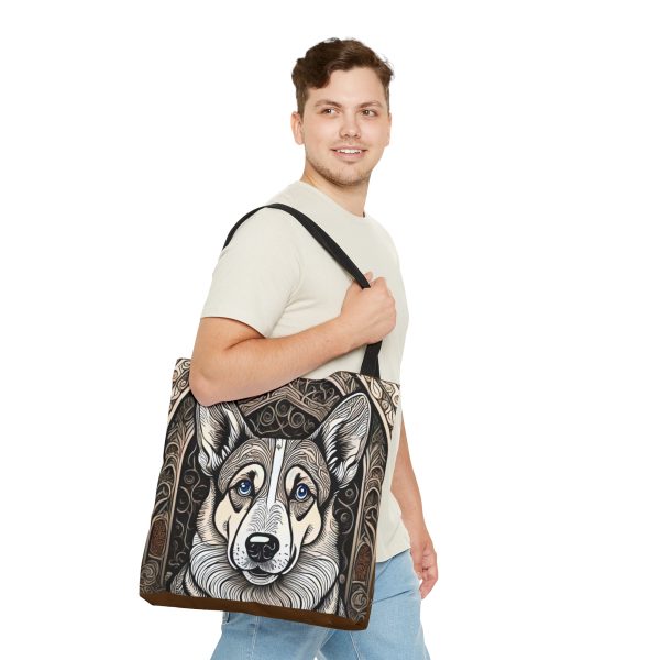 Corgi, Tote Bag (AOP) - Image 4