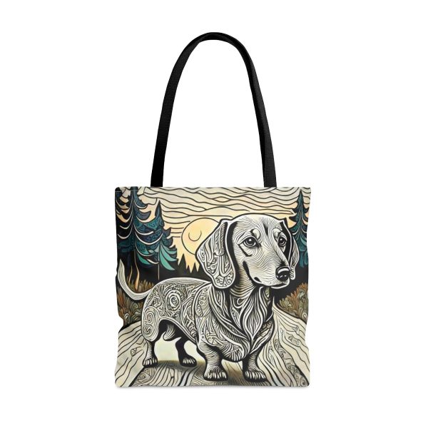 Dachshund, Tote Bag (AOP) - Image 2