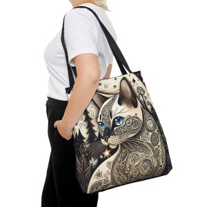 Siamese #2, Tote Bag (AOP)