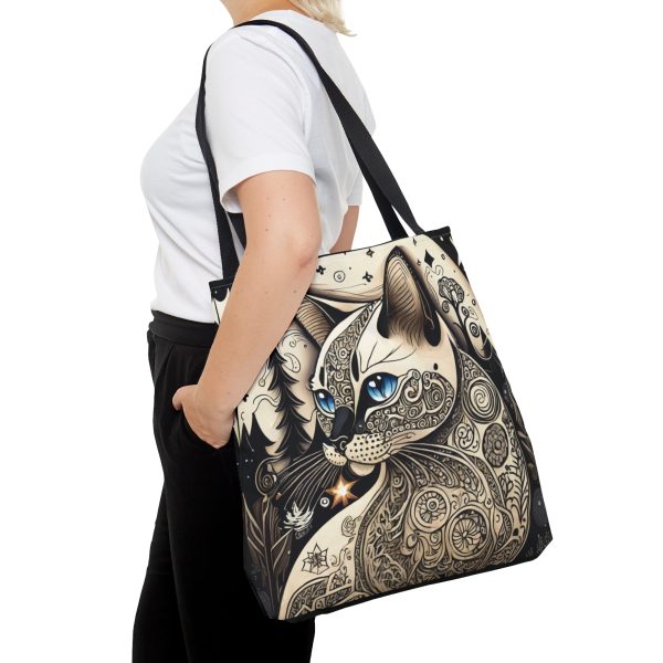 Siamese #2, Tote Bag (AOP)