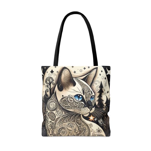 Siamese #2, Tote Bag (AOP) - Image 3