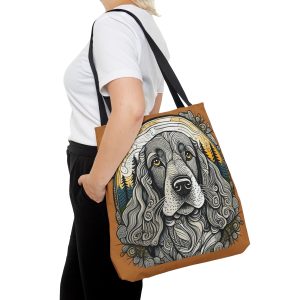 Cocker Spaniel, Tote Bag (AOP)