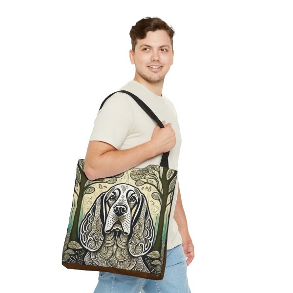 Cocker Spaniel #3, Tote Bag (AOP) - Image 4