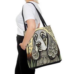 Cocker Spaniel #4, Tote Bag (AOP)