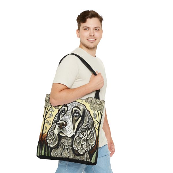 Cocker Spaniel #4, Tote Bag (AOP) - Image 4