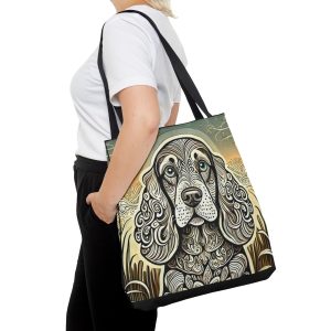 Cocker Spaniel #5, Tote Bag (AOP)