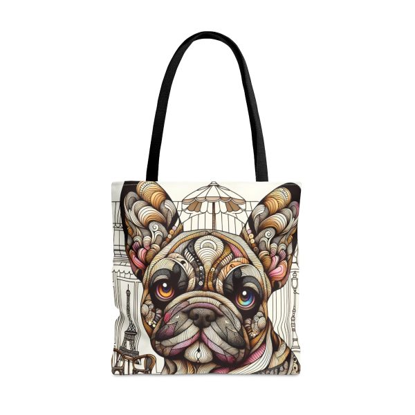 French Bulldog, Tote Bag (AOP) - Image 2