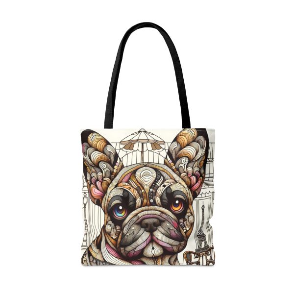 French Bulldog, Tote Bag (AOP) - Image 3