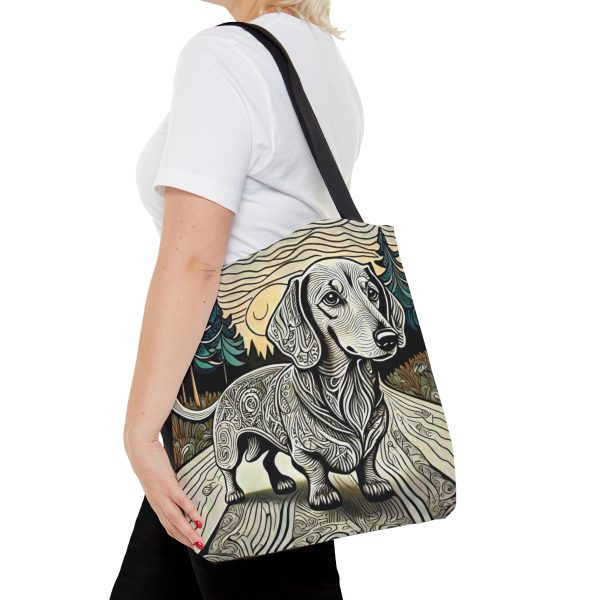 Dachshund, Tote Bag (AOP) - Image 12