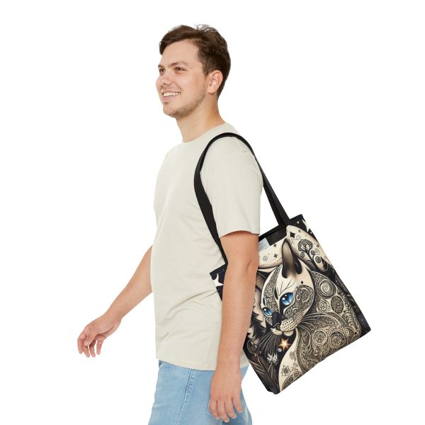 Siamese #2, Tote Bag (AOP) - Image 11