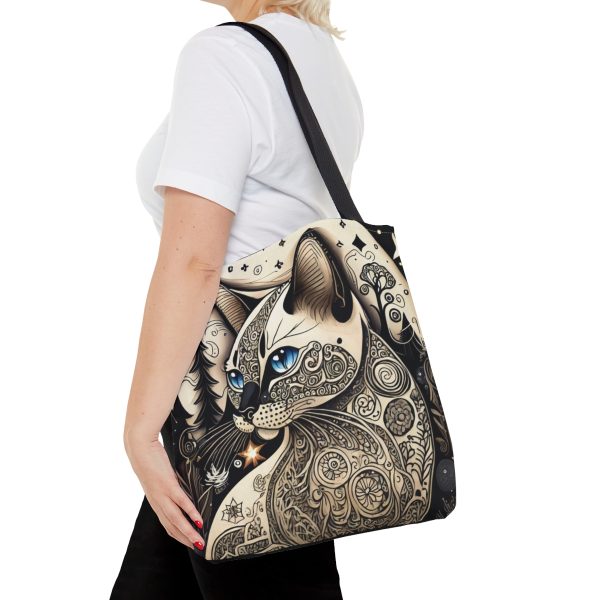 Siamese #2, Tote Bag (AOP) - Image 12