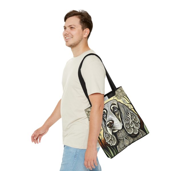 Cocker Spaniel #4, Tote Bag (AOP) - Image 11