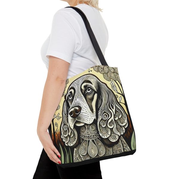 Cocker Spaniel #4, Tote Bag (AOP) - Image 12