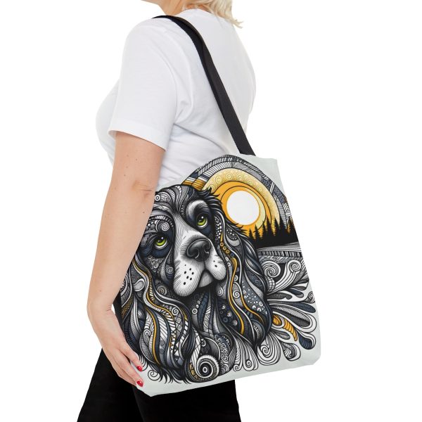 Cocker Spaniel #2, Tote Bag (AOP) - Image 8