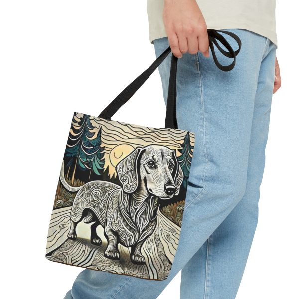 Dachshund, Tote Bag (AOP) - Image 8