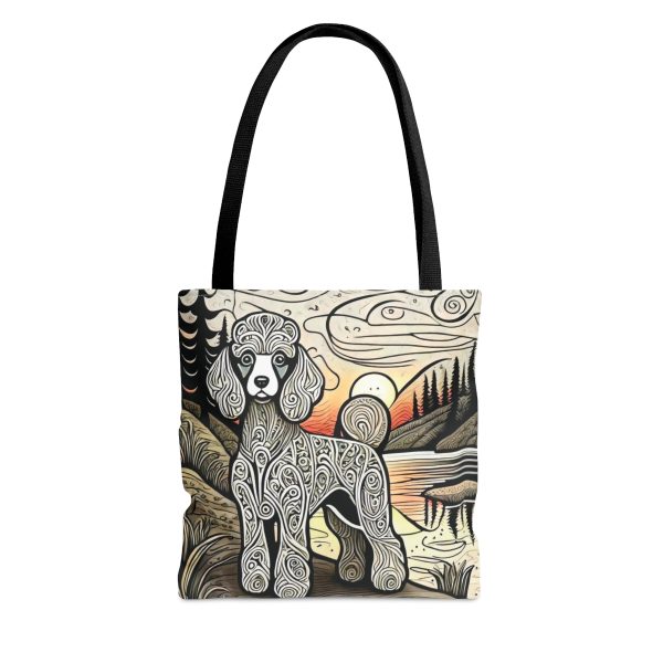 Poodle, Tote Bag (AOP) - Image 5