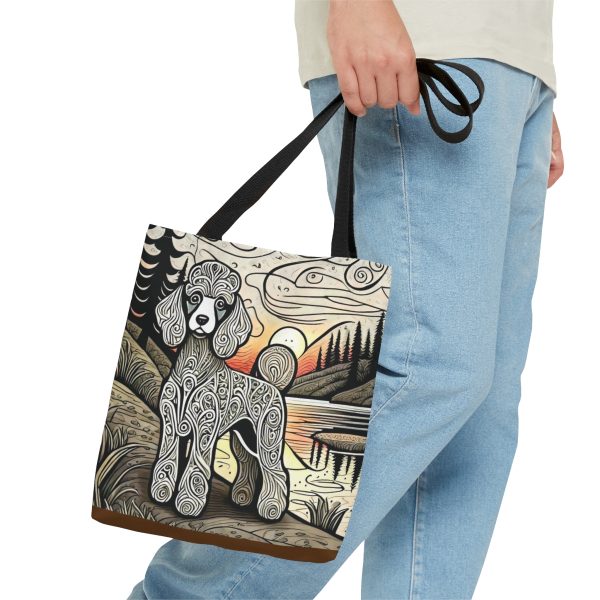 Poodle, Tote Bag (AOP) - Image 8