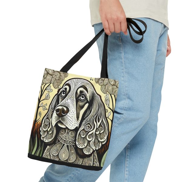 Cocker Spaniel #4, Tote Bag (AOP) - Image 8